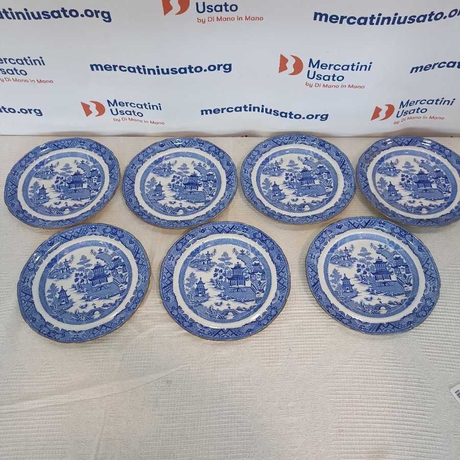 Gruppo di 7 Piatti Spode - immagine 2