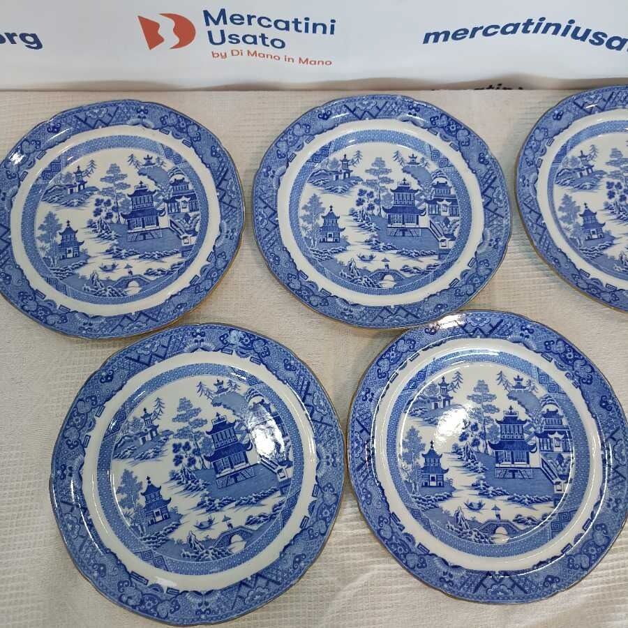 Gruppo di 7 Piatti Spode - immagine 4