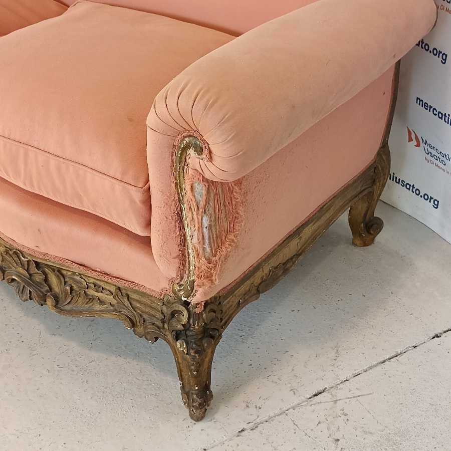 Divano a orecchioni stile Barocco - immagine 4