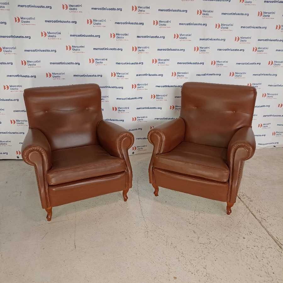 Coppia Poltrone Vintage anni 60-70 - immagine 2