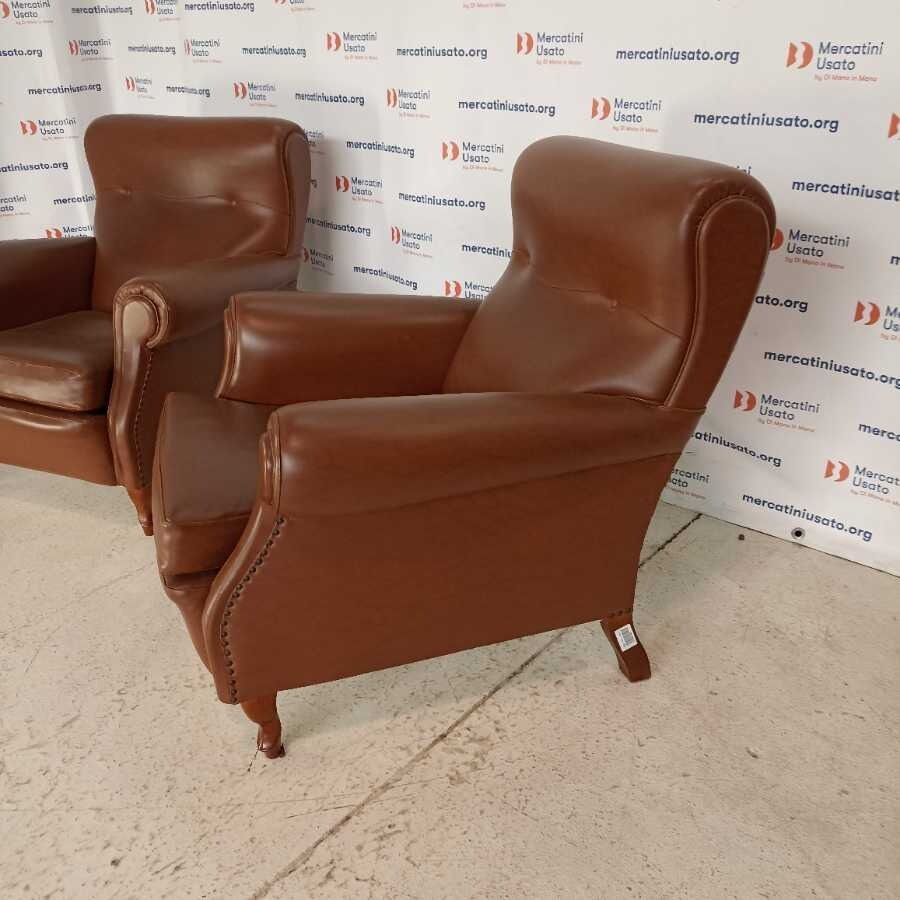 Coppia Poltrone Vintage anni 60-70 - immagine 4