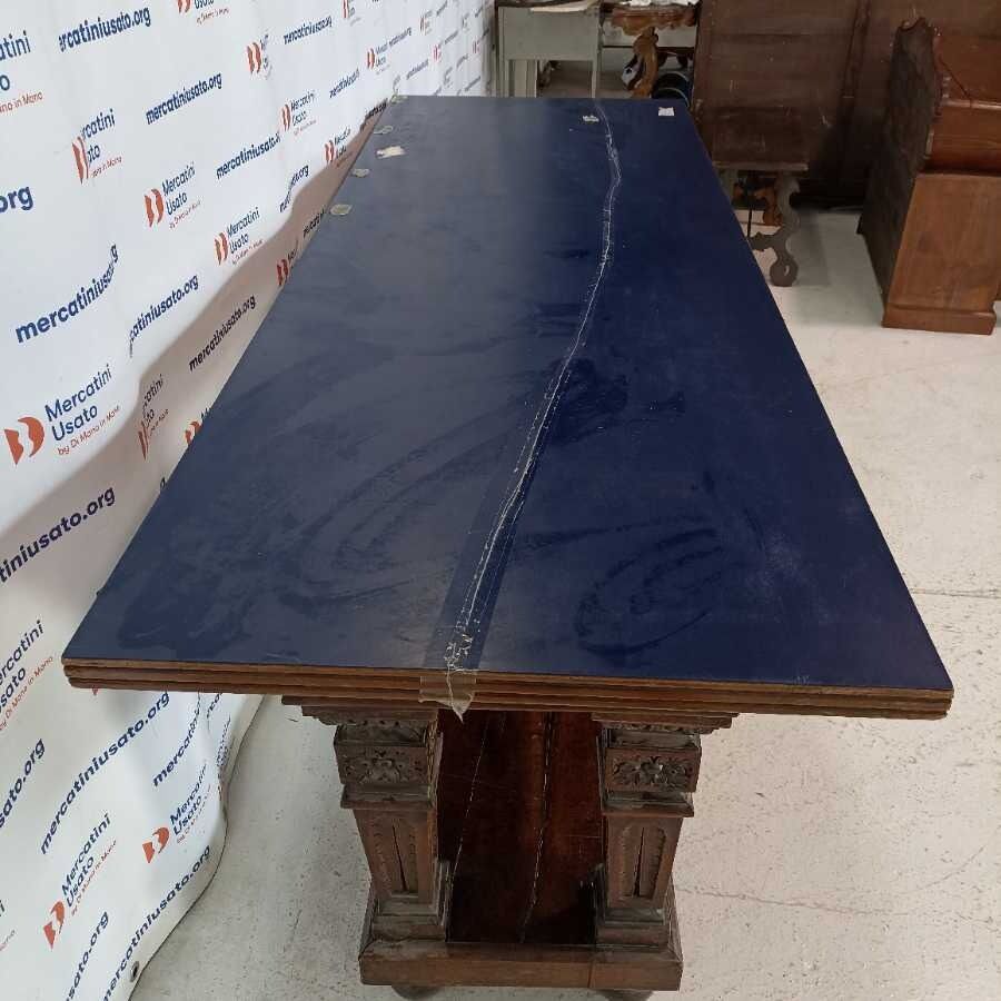 Grande Tavolo da lavoro stile Neogotico - immagine 3