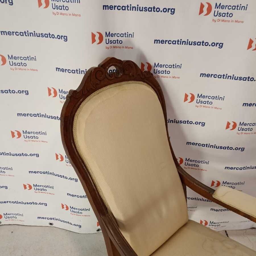 Poltrona Antica stile Luigi Filippo - immagine 3