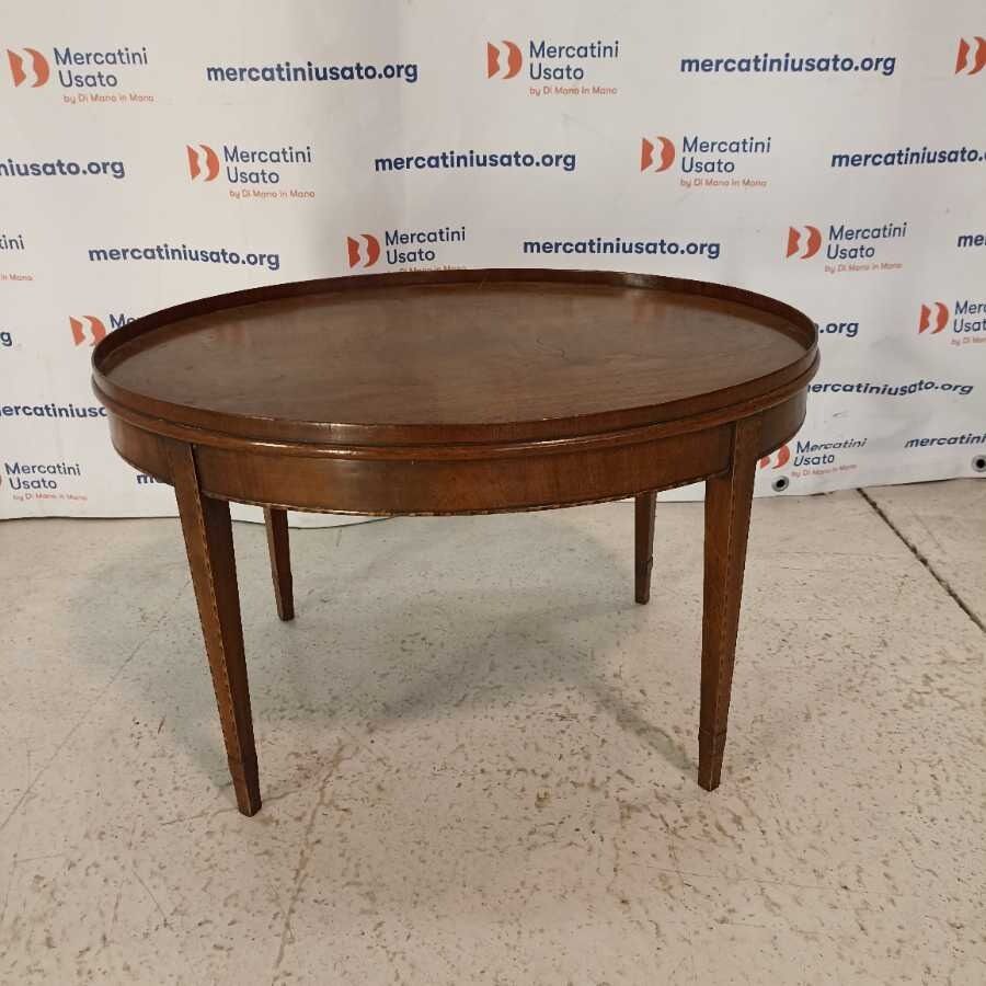 Tavolino ovale stile Luigi XVI - immagine 2