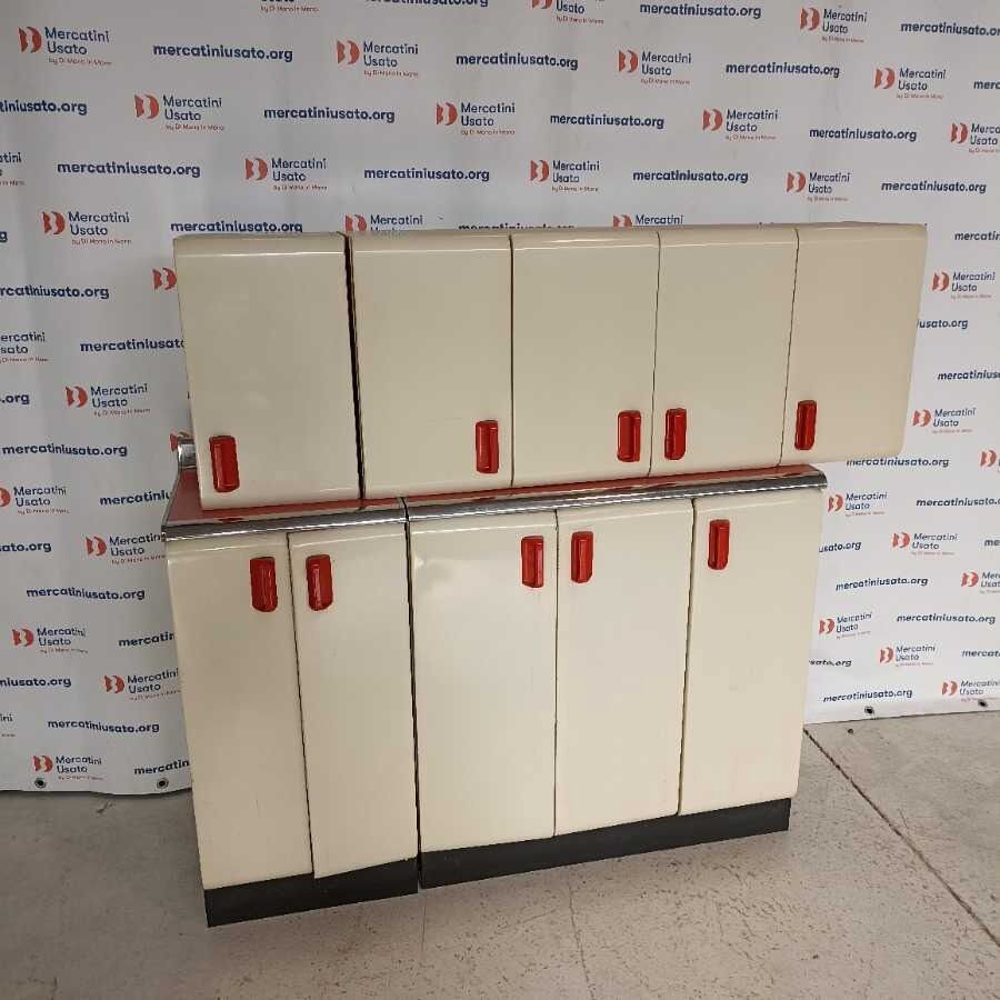 Mobile Cucina con pensile Vintage anni 50 - immagine 2