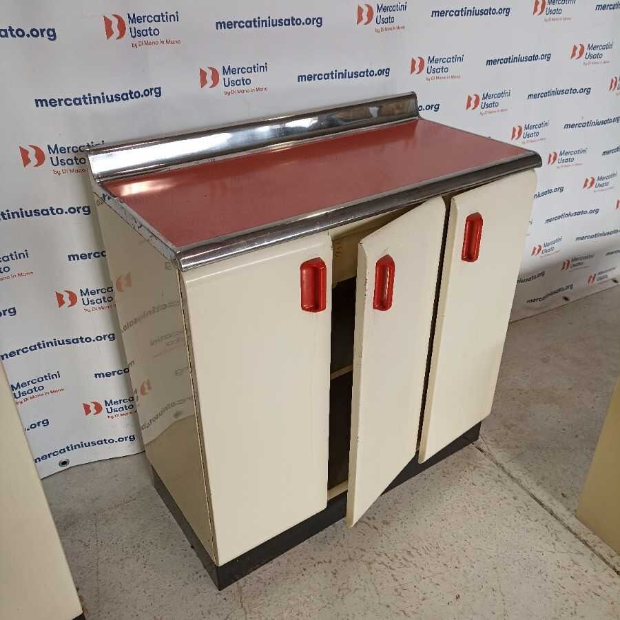 Mobile Cucina con pensile Vintage anni 50 - immagine 4