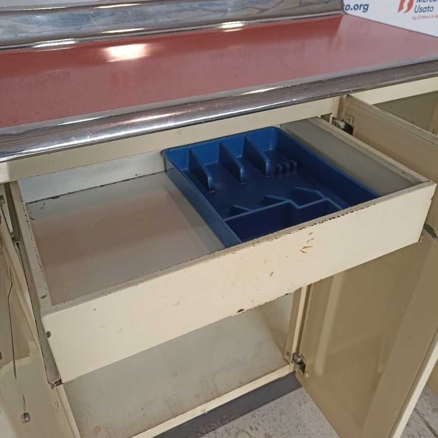 Mobile Cucina con pensile Vintage anni 50 - immagine 6