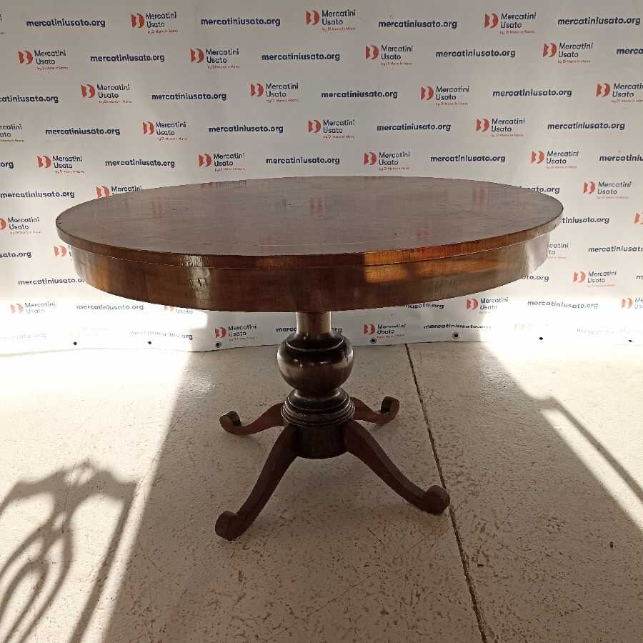 Tavolo Rotondo in stile prima metà 900 - immagine 2