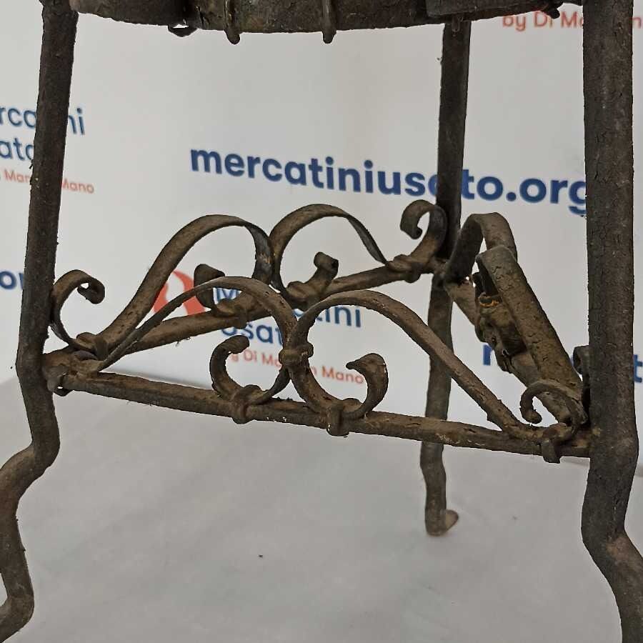Tripode in ferro battuto - immagine 5