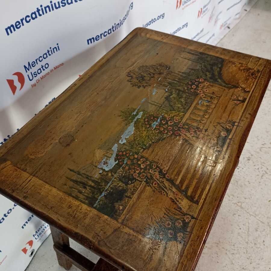 Tavolino decorato Vintage - immagine 3