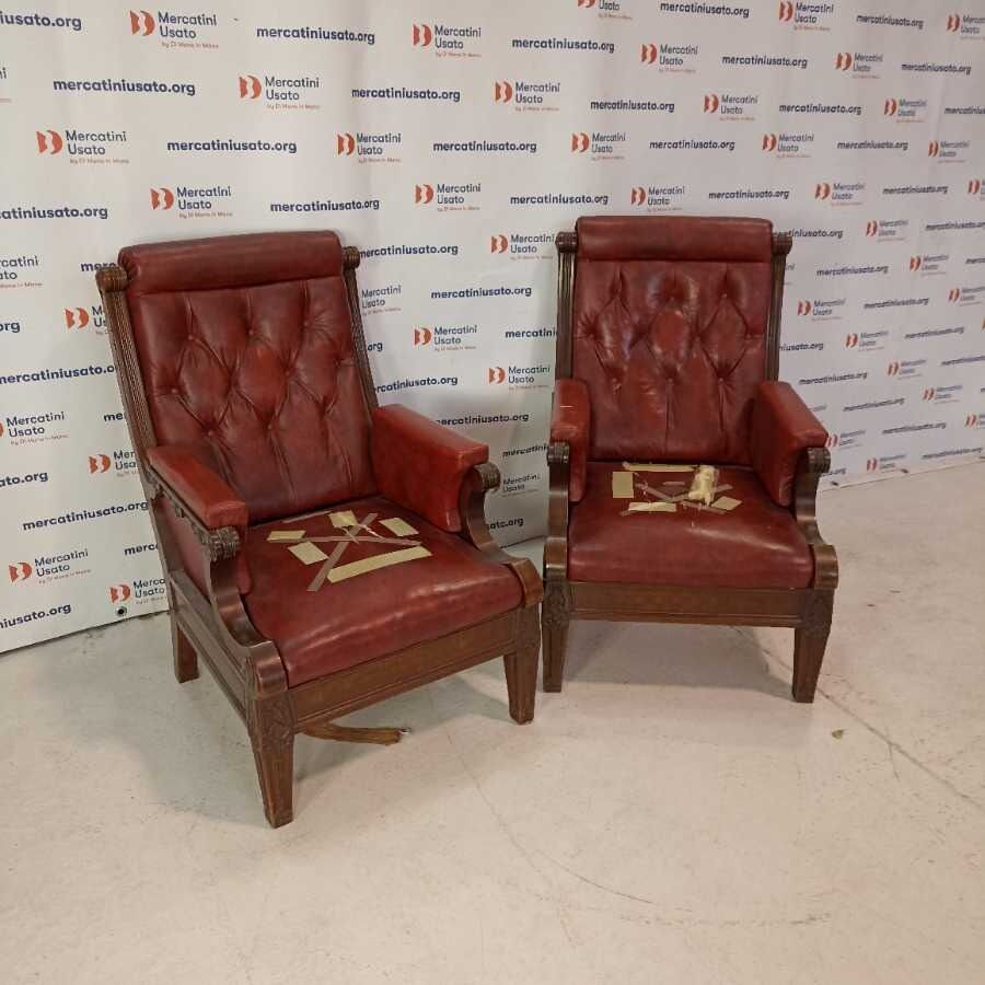 Coppia Poltrone stile Chester