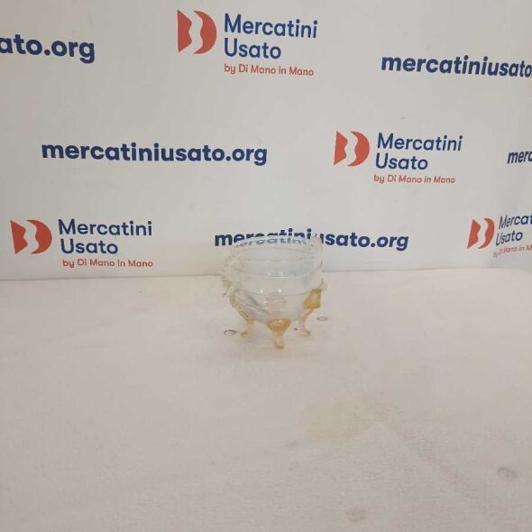 Alzatina in vetro di Murano