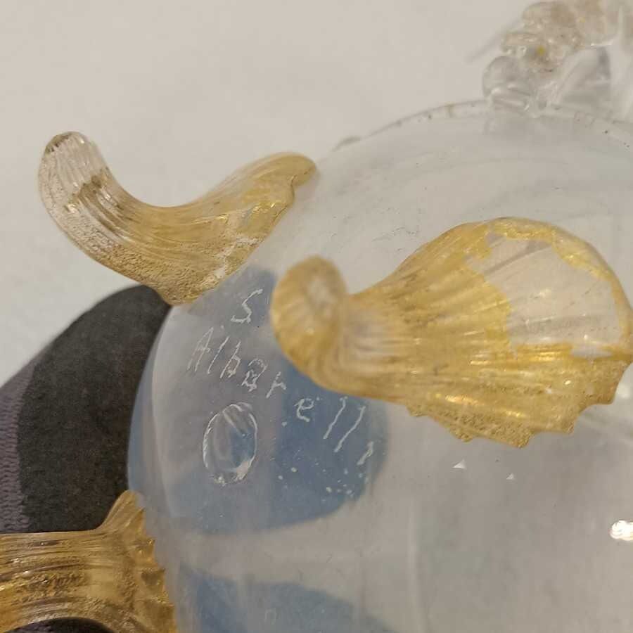 Alzatina in vetro di Murano - immagine 5