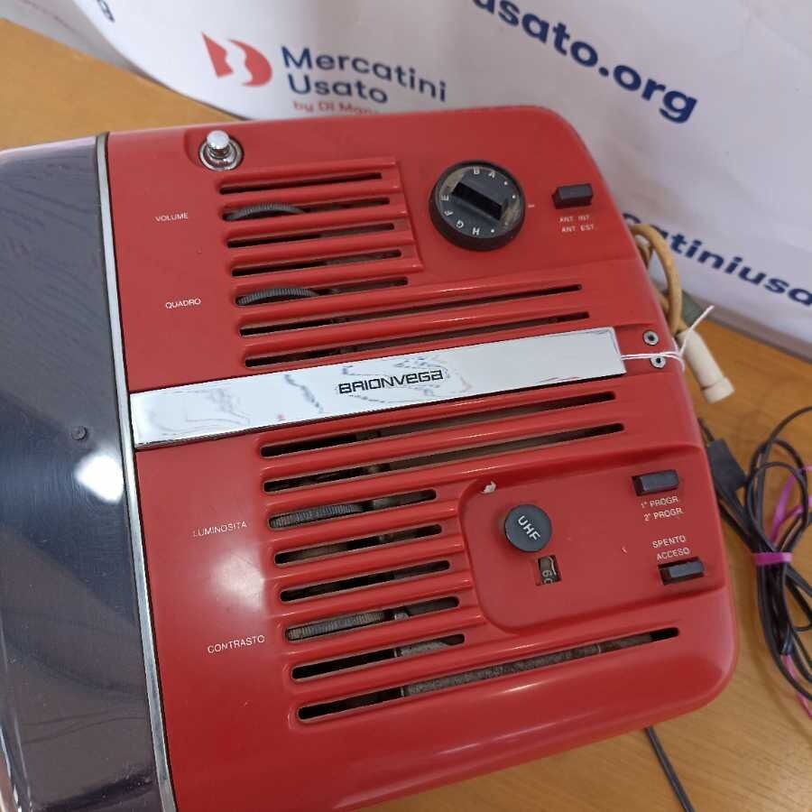 TV Brionvega Doney 12' Serie U Arancione - immagine 3