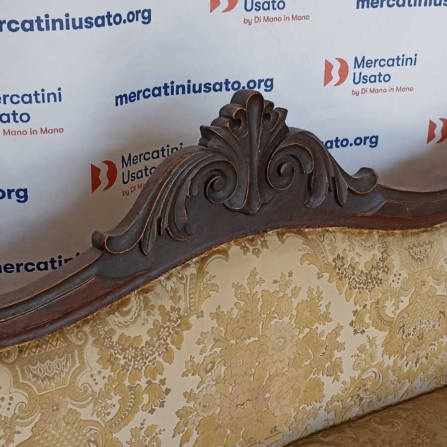 Divano stile Luigi Filippo in Noce - immagine 3