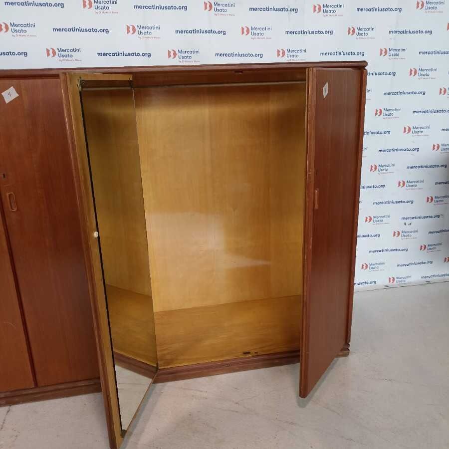 Armadio 6 ante con cassetti Vintage - immagine 3