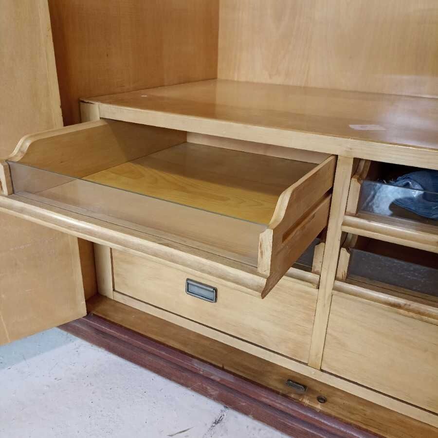 Armadio 6 ante con cassetti Vintage - immagine 6