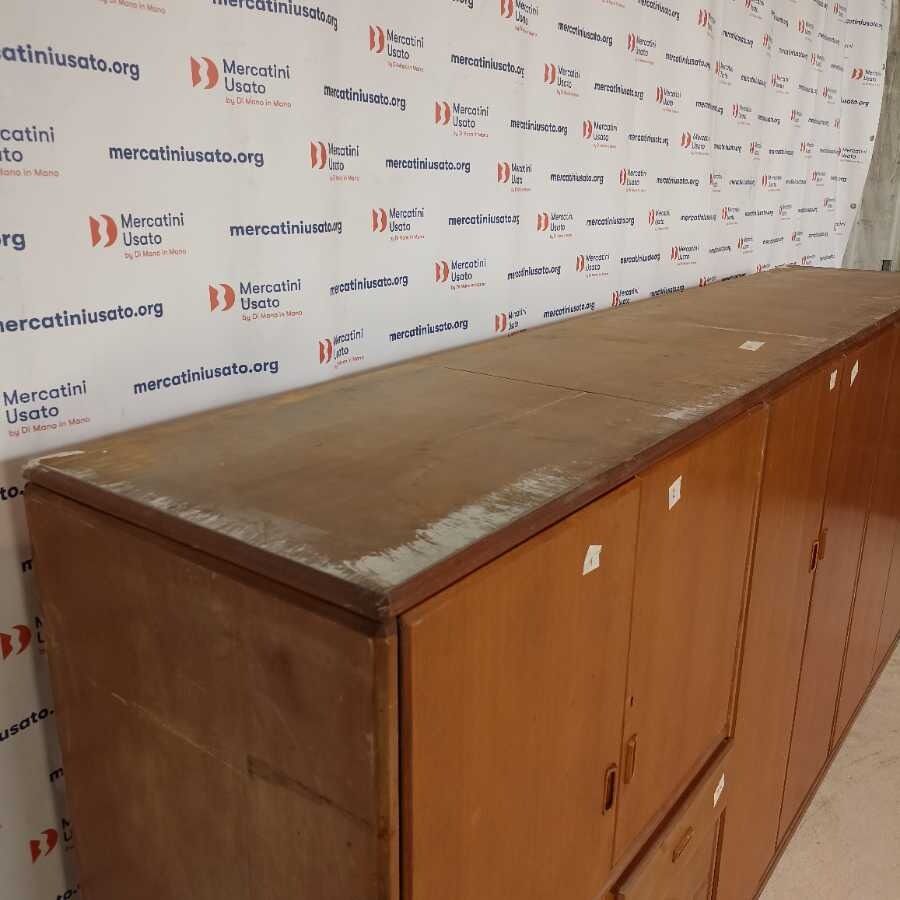 Armadio 6 ante con cassetti Vintage - immagine 9