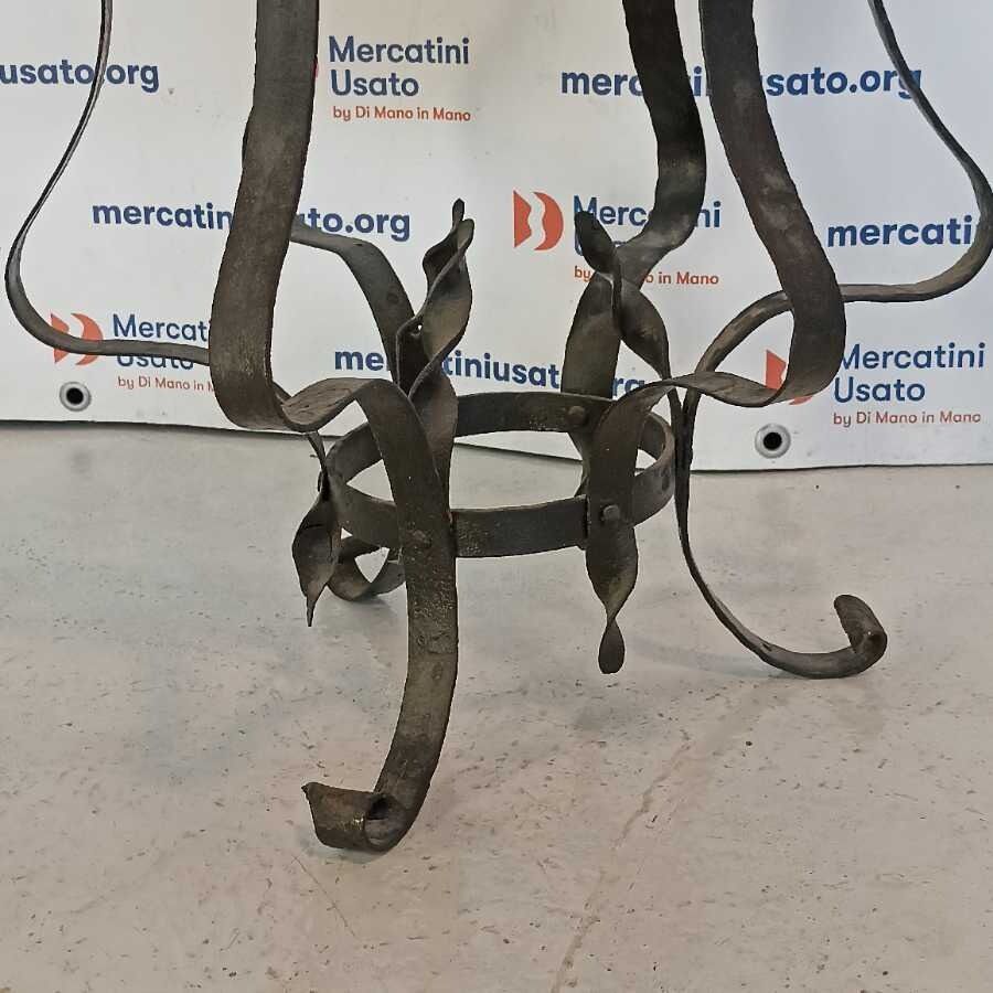 Braciere in ferro battuto di metà 900 - immagine 5