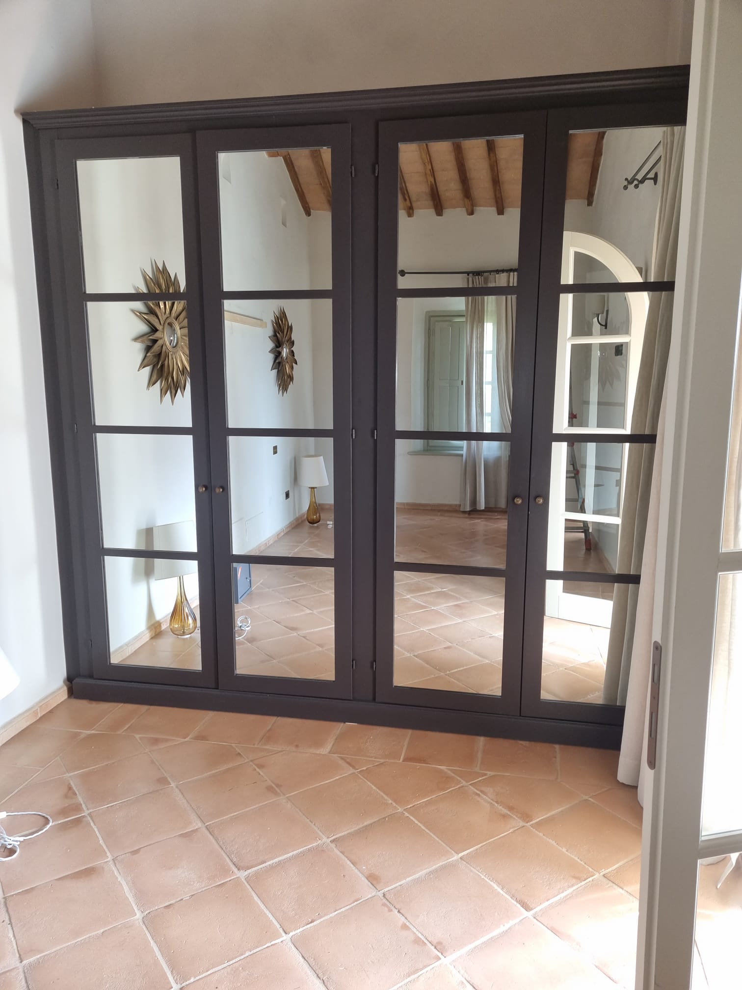 Armadio 4 ante con specchio