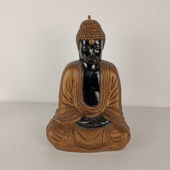 Buddha in Gesso Portalampada Oggettistica