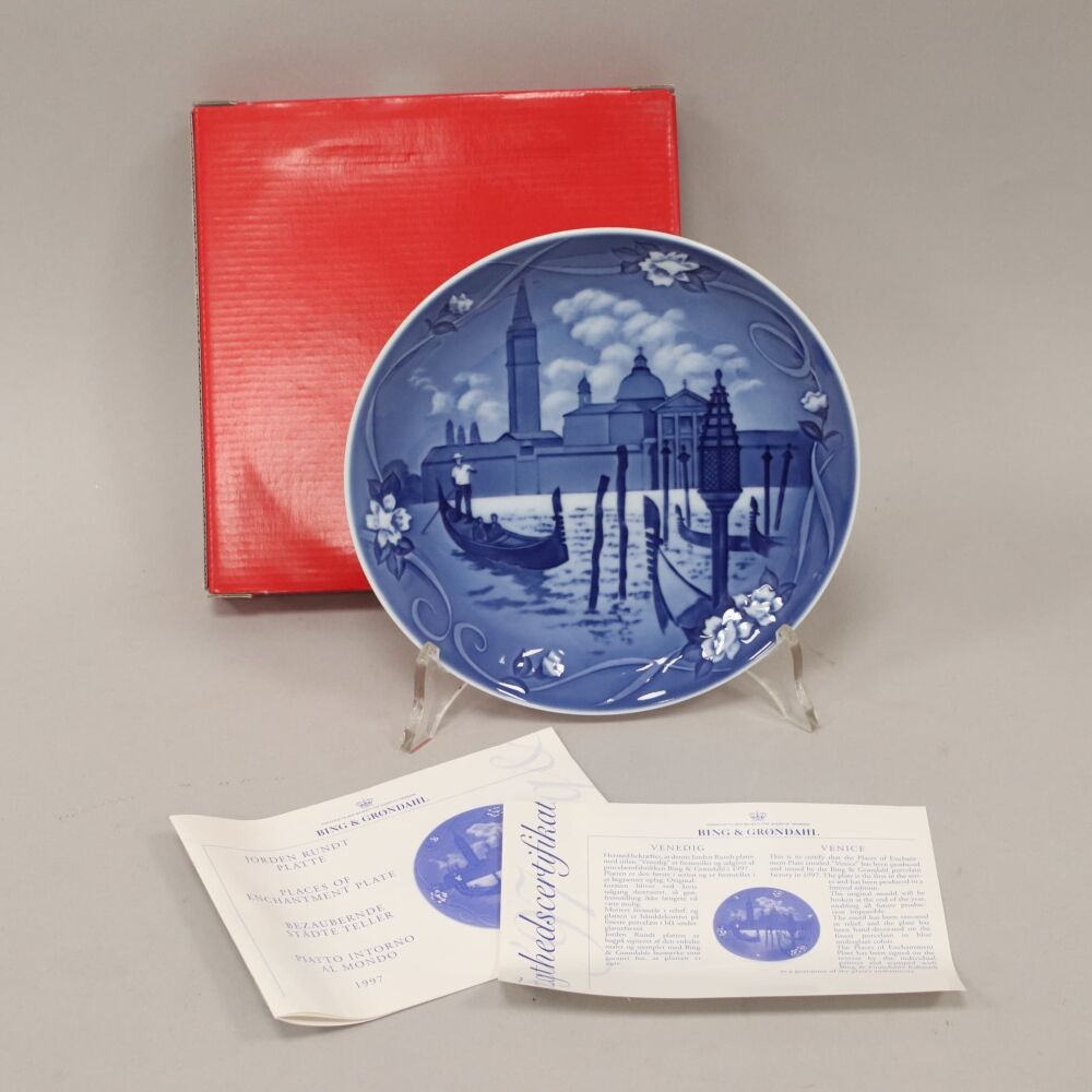 Royal Copenhagen Bing & Grøndahl Intorno al Mondo 1997 con Box - immagine 2