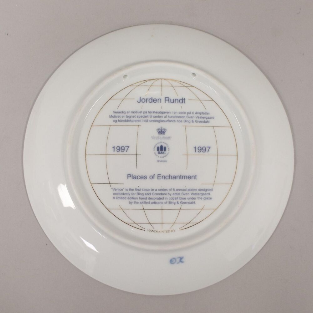 Royal Copenhagen Bing & Grøndahl Intorno al Mondo 1997 con Box - immagine 3