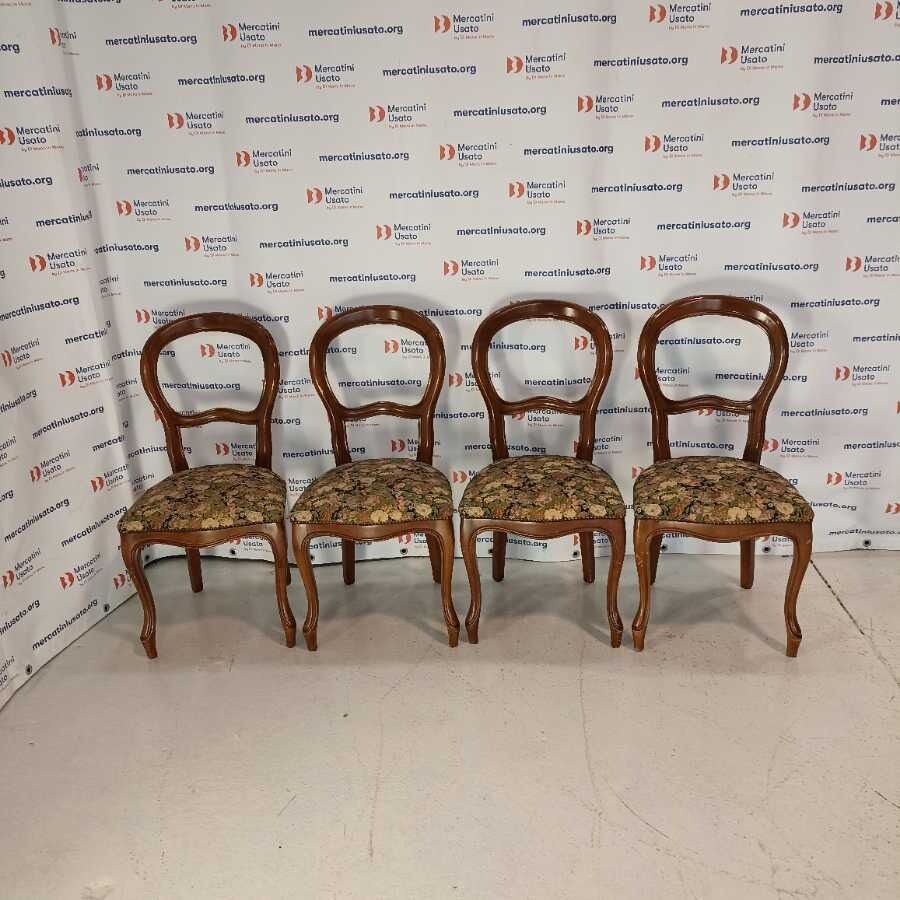 4 Sedie in stile Luigi Filippo - immagine 2