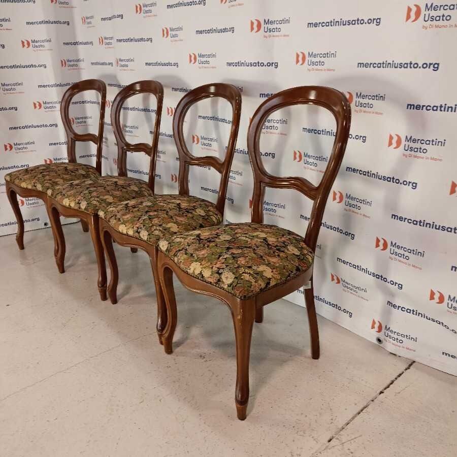4 Sedie in stile Luigi Filippo - immagine 3