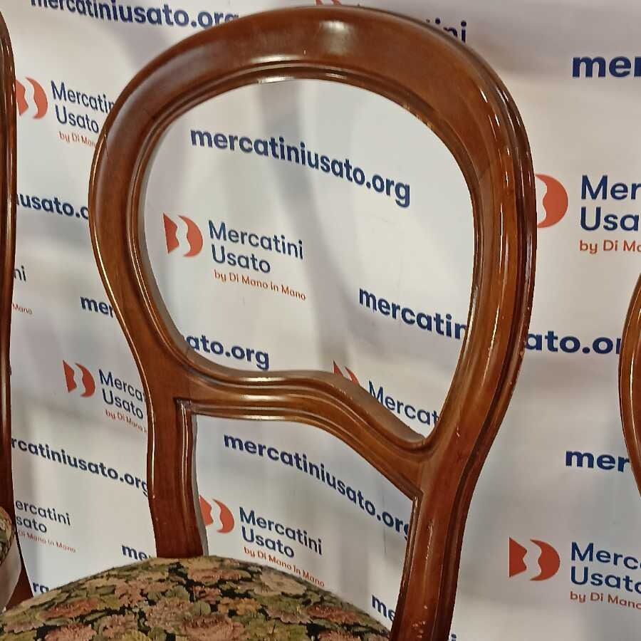 4 Sedie in stile Luigi Filippo - immagine 5