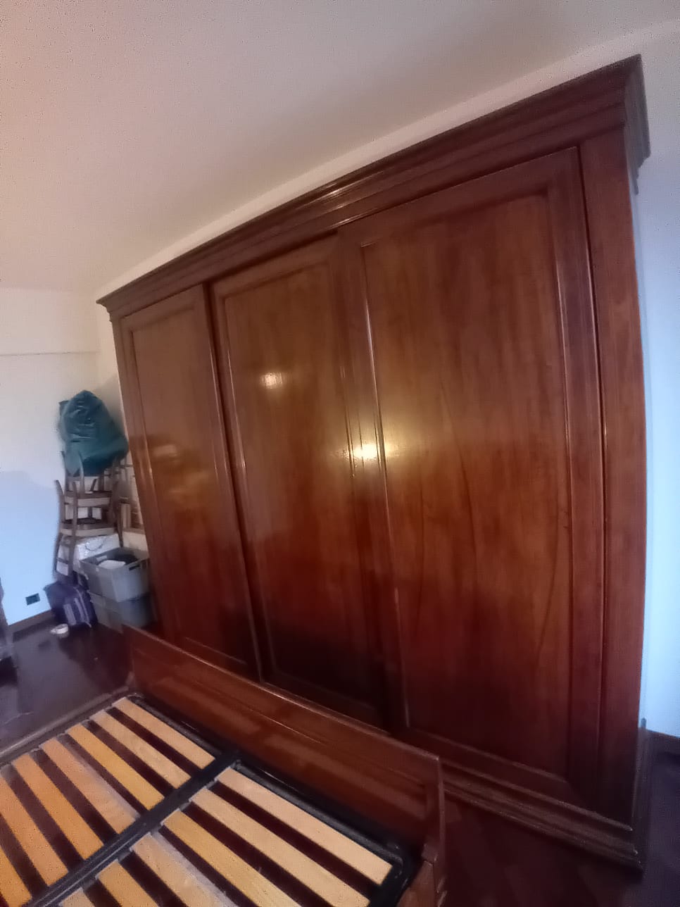 Armadio 3 Ante scorrevoli stile Arte Povera - immagine 4