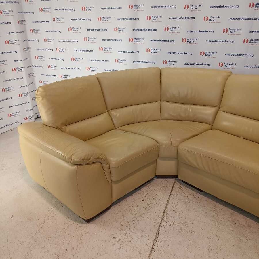 Divano Angolare in similpelle - immagine 2