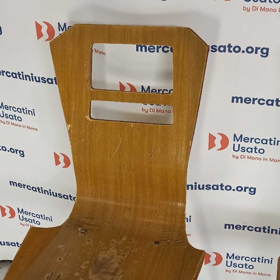 3 Sedie Vintage in stile Carlo Ratti - immagine 3