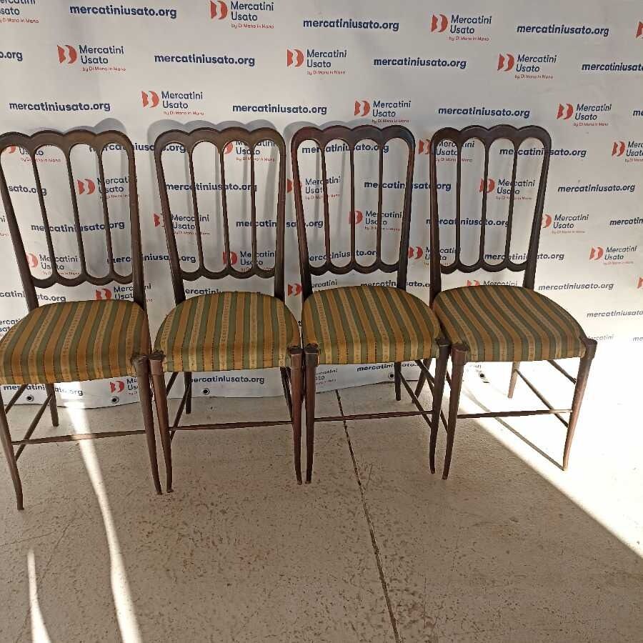 4 Sedie Chiavarine in stile - immagine 2