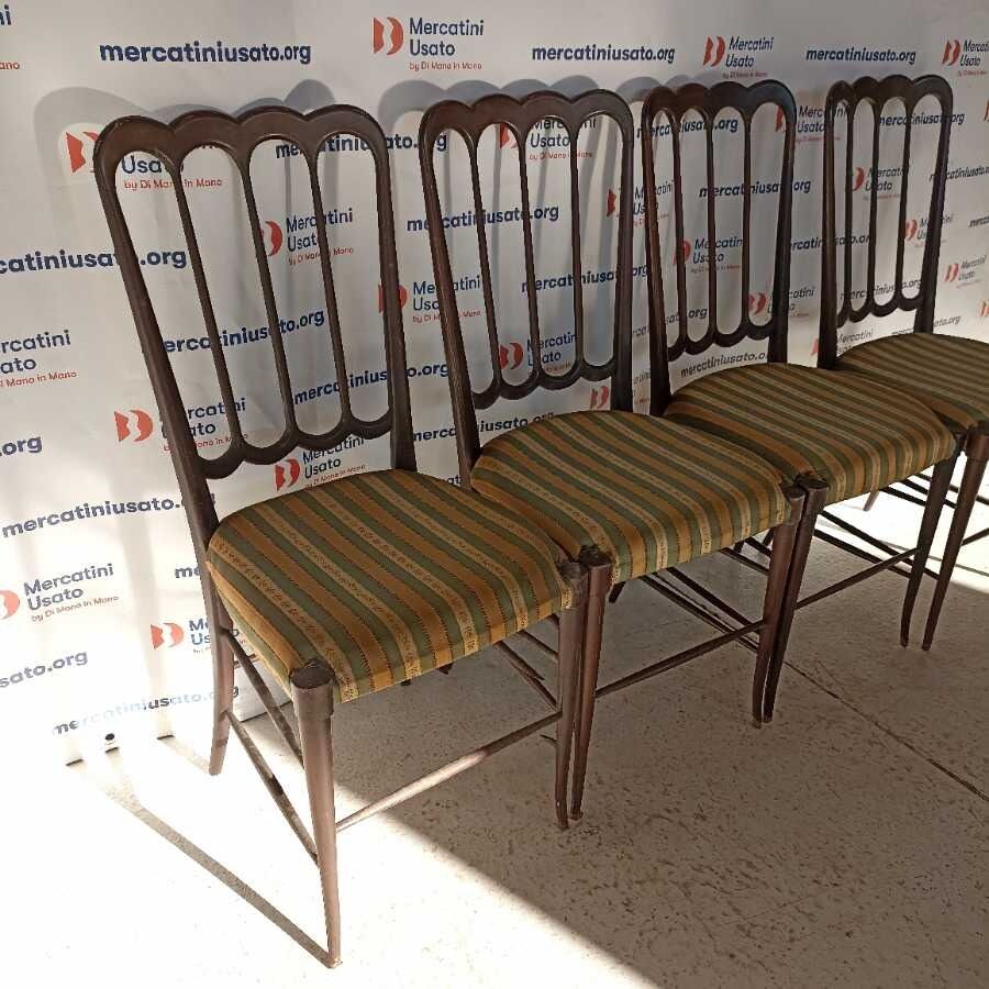 4 Sedie Chiavarine in stile - immagine 3