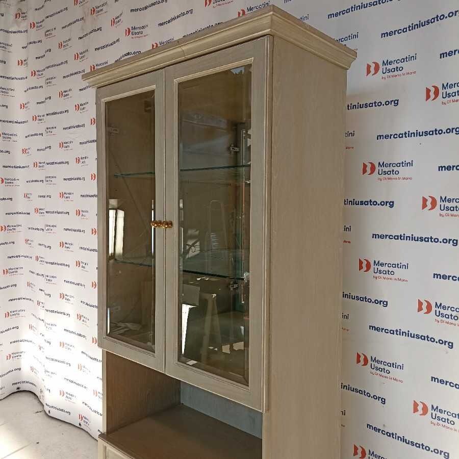 Vetrina con cassetti e ripiani in vetro - immagine 3