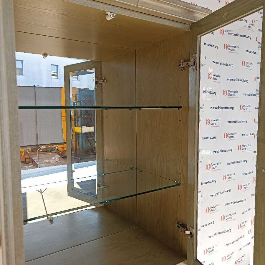 Vetrina con cassetti e ripiani in vetro - immagine 5