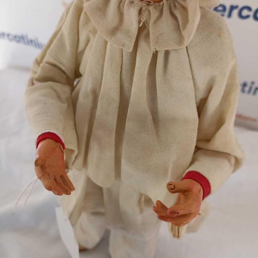 Pulcinella in Terracotta e stoffa - immagine 4