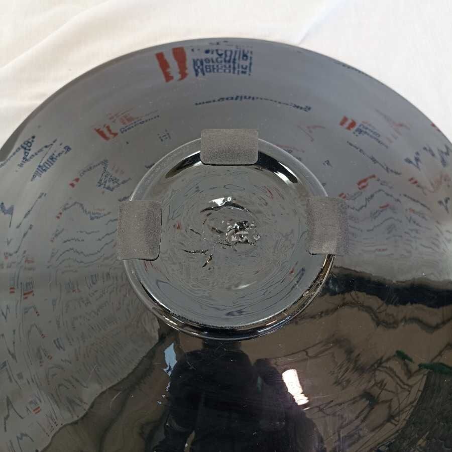 Centrotavola in vetro di Murano inclusioni ramate - immagine 5