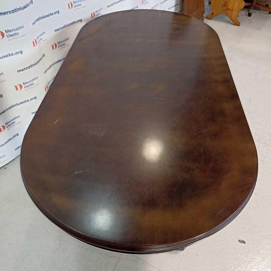 Tavolo ovale stile Inglese - immagine 3