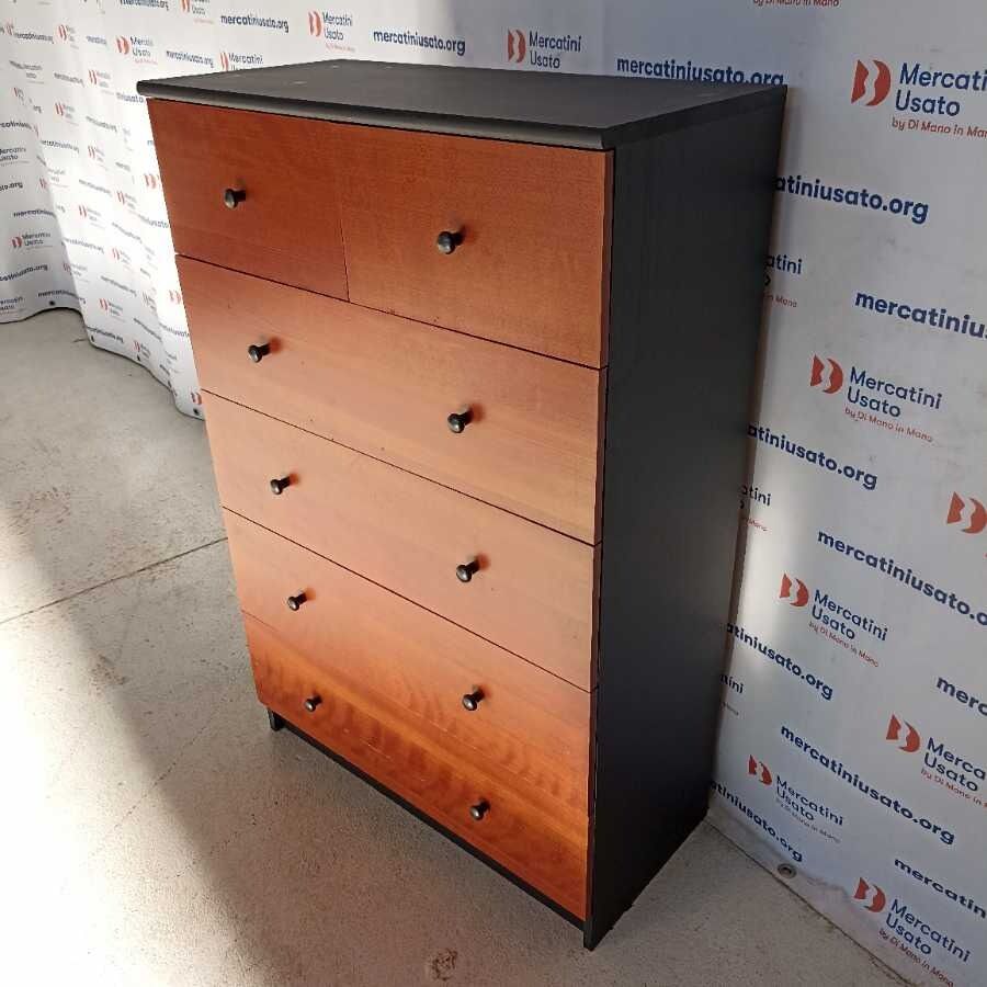 Cassettiera impiallacciata moderna - immagine 2