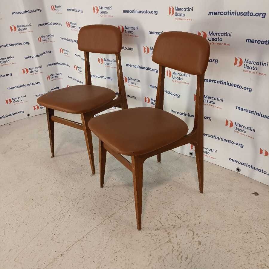Coppia di Sedie Design anni 60 - immagine 2