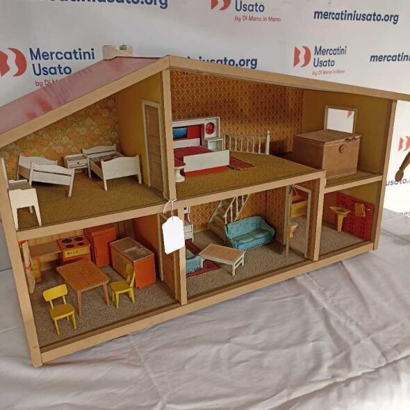 Casa delle bambole anni 70 Lundbay