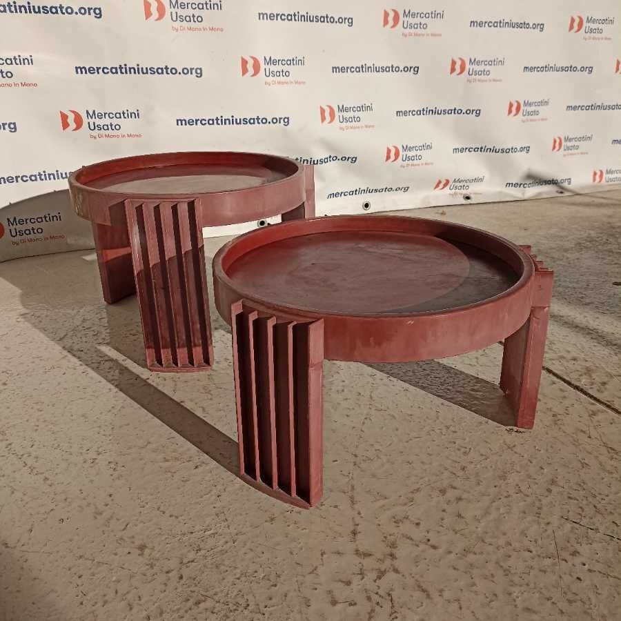 Coppia Tavolini impilabili Marema Frattini - immagine 2