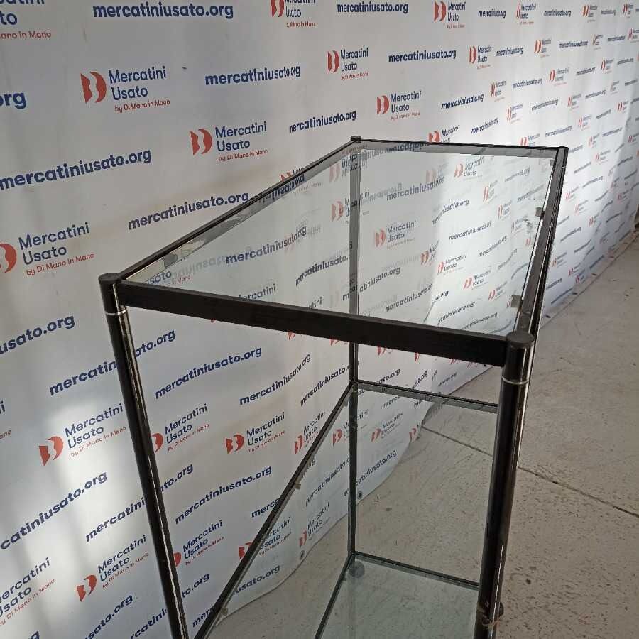 Scaffale su rotelle in vetro - immagine 3